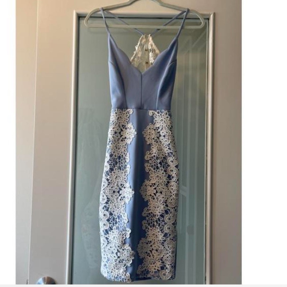 LIPSY SCALLOP LACE DETAIL CAMI BODYCON DRESS